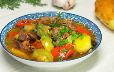 Овощное рагу в афганском казане: простой и полезный рецепт