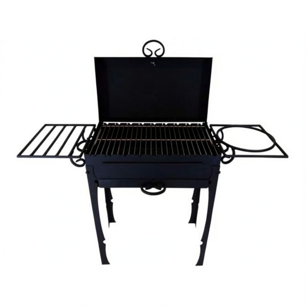 Мангал с крышкой BBQ 700 мм с зольником 3 мм