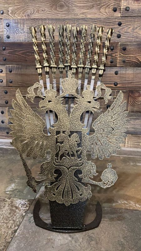 Подставка под шампуры "Держава"