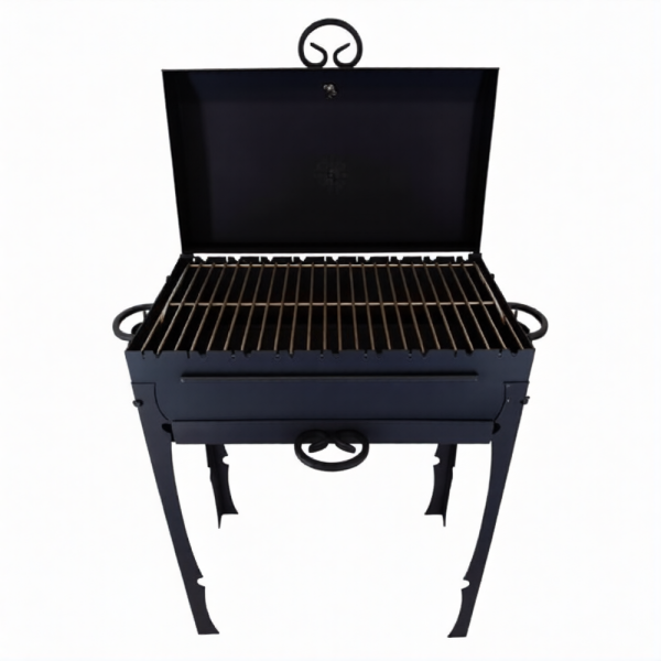 Мангал с крышкой BBQ 700 мм с зольником 3 мм