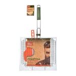 Решетка-гриль универсальная из нержавеющей стали 58x30x25x5,5 cм