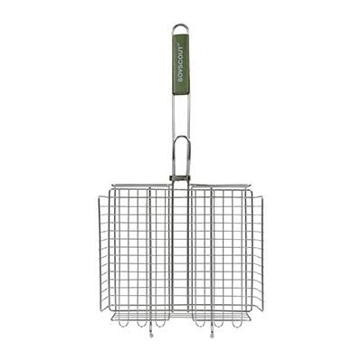 Решетка-гриль универсальная из нержавеющей стали 58x30x25x5,5 cм
