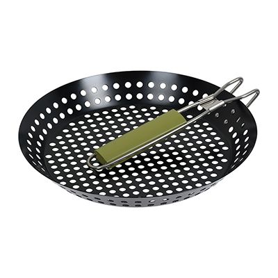 Жаровня для морепродуктов и овощей и складной ручкой