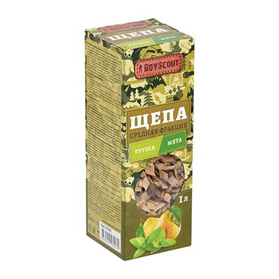 Щепа для копчения "Груша + Мята"