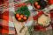 Нож-вилка дня снятия мяса с деревянной ручкой 